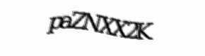 Security check image, please type the characters shown